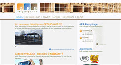 Desktop Screenshot of aer-recyclage.com
